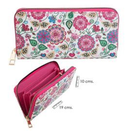 BILLETERA 11X9 CM MOSAICO