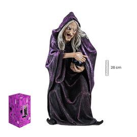 BRUJA CON BOLA DE CRISTAL 28 CM