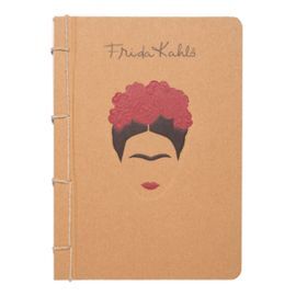 CUADERNO TAPA FORRADA A5 BULLET FRIDA KAHLO ECOFRI