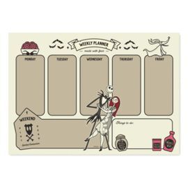 BLOC PLANIFICADOR SEMANAL A4 PESADILLA ANTES DE NA