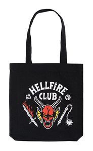 BOLSO DE TELA STRANGER THINGS HELLFIRE CLUB