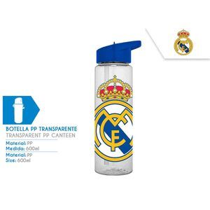 BOTELLA PP REDONDA 600ML REAL MADRID