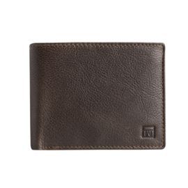 BILLETERO WASH LEATHER MARRON