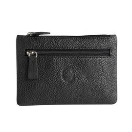 MONEDERO PIEL NEGRO COLECCION BILLETEROS PIEL WASH
