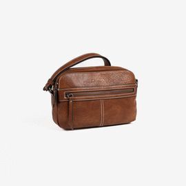 BOLSO BANDOLERA CLASSIC COLOR CUERO