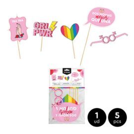 SET ACCESORIOS PARA PHOTOCALL GIRL POWER CARTON 5