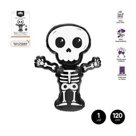 GLOBO ESQUELETO TRUCO TRATO HALLOWEEN 120 CM-47 AP