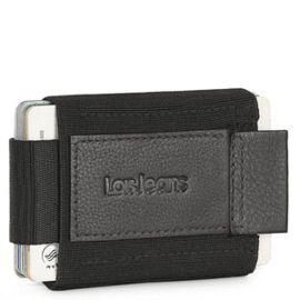 TARJETERO PIEL HOMBRE WILSON NEGRO