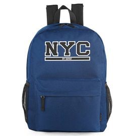 MOCHILA CON PORTATODO NYC NAVY BLUE