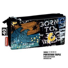 PORTATODO TRIPLE CAMPRO SHARK