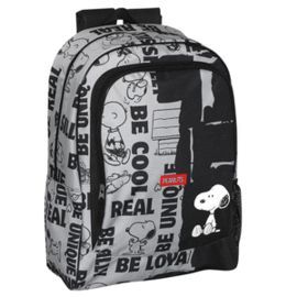 MOCHILA DOBLE ADAPTABLE A CARRO SNOOPY