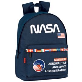 MOCHILA ESCOLAR CON BOLSILLO NASA DISCOVERY