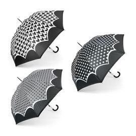 PARAGUAS MUJER AUTO GEOMETRIC GLAM DON ALGODON 61/