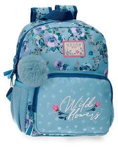 MOCHILA PEQUEÑA MOVOM WILD FLOWERS