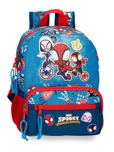 MOCHILA SPIDEY GO WEBS GO PREESCOLAR 28CM ADAPTABL