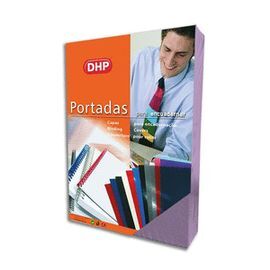 PORTADA GOFRADA PIEL Nº 8 1000 GR A4 32 PURPURA PA