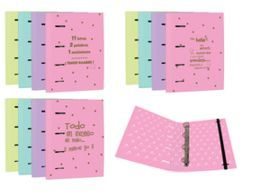 EXPOSITOR 12 CARPEBLOCS MARIOLA FOLIO 4A 40MM FRAS