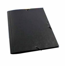 CARPETA Fº GOMAS SOLAPA BRILLO CARTON PLASTIFICADO