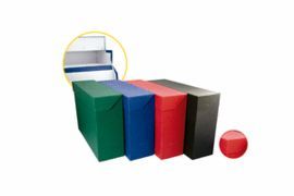 CAJA TRANSFERENCIA CARTON FORRADO GELTEX FOLIO AZU