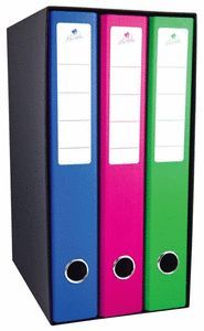 MODULO CARPETA GELTEX 3 ARCHIVADORES SURTIDO