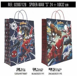 BOLSA REGALO PAPEL SPIDERMAN DISNEY 10X24X32 ASA R