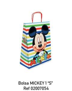 BOLSA REGALO INFANTIL DISNEY MICKEY 90G ASAS PAPEL