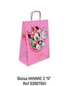 BOLSA REGALO INFANTIL DISNEY MINNIE 90G ASAS PAPEL