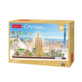 PUZZLE 3D CITY LINE BARCELONA