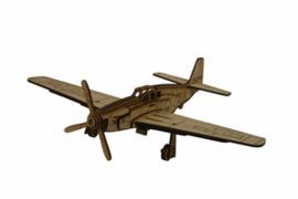 MAQUETA MUSTANG P-51 3D 2PL D3