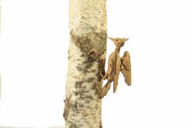 MAQUETA PAJARO CARPINTERO 3D 1PL D3