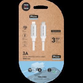 CABLE PD (COMP. APPLE) (USB-C A LIGHTNING) BRAIDED