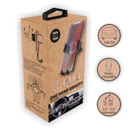 SOPORTE DE MOVIL PARA COCHE POR GRAVEDAD UNIVERSAL