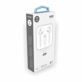 AURICULARES HIP BLANCOS LIGHTNING COMPATIBLES CON