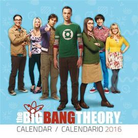 CALENDARIO 12 MESES 2016 THE BIG BANG THEORY 1