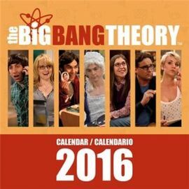 CALENDARIO 12 MESES 2016 THE BIG BANG THEORY 2