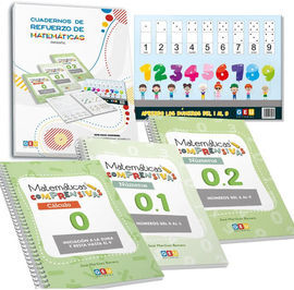 PACK INFANTIL MATEMATICAS 0 1 2 + ORGANIZADOR SEMANAL