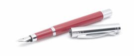 PLUMA VISTA ROJO BRILLO