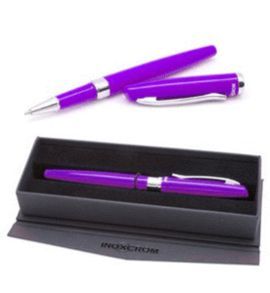 JUEGO BOLIGRAFO Y ROLER PRIME VIOLETA
