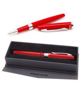 JUEGO BOLIGRAFO Y ROLER PRIME ROJO