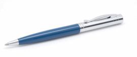 BOLIGRAFO INOXCROM VISTA AZUL