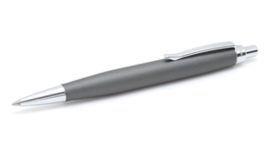 JUEGO BOLIGRAFO Y PORTAMINAS ROUND ANTRACITA METAL