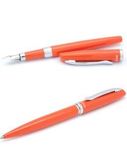 JUEGO BOLIGRAFO Y PLUMA PRIME VINTAGE TANGERINE