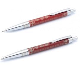 JUEGO BOLIGRAFO Y PORTAMINAS BEAT MASSAI BURDEOS