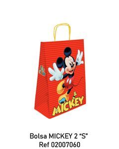 BOLSA REGALO INFANTIL DISNEY MICKEY 90G ASAS PAPEL