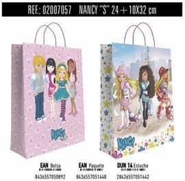 BOLSA REGALO PAPEL NANCY DISNEY 10X24X32 ASA RETOR