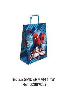 BOLSA REGALO INFANTIL DISNEY SPIDERMAN 90G ASAS PA