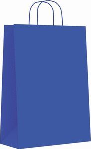 BOLSA CELULOSA AZUL M 27+12X37