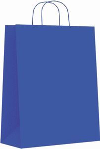 BOLSA CELULOSA AZUL L 32+14X40