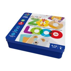 JUEGOS INTELIGENTES ZOOLOCO CAJA METALICA