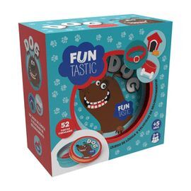 CARTAS REDONDAS FUNTASTIC - DOG CON CAJA